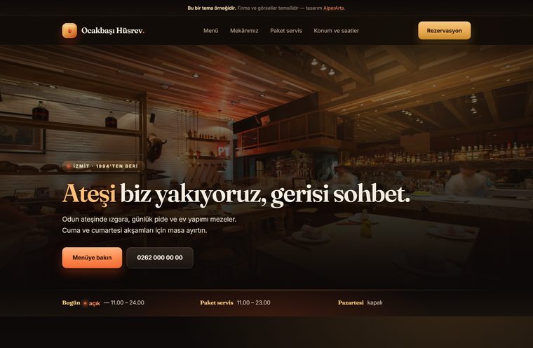 Mekân teması önizlemesi