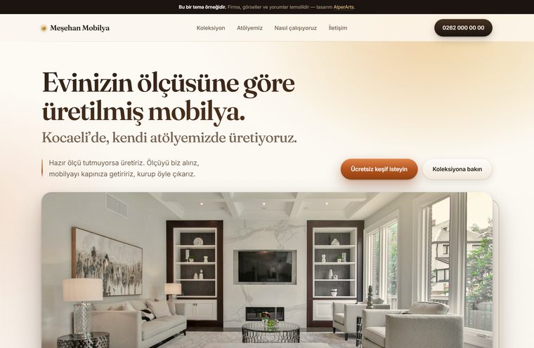 Vitrin / mağaza teması önizlemesi